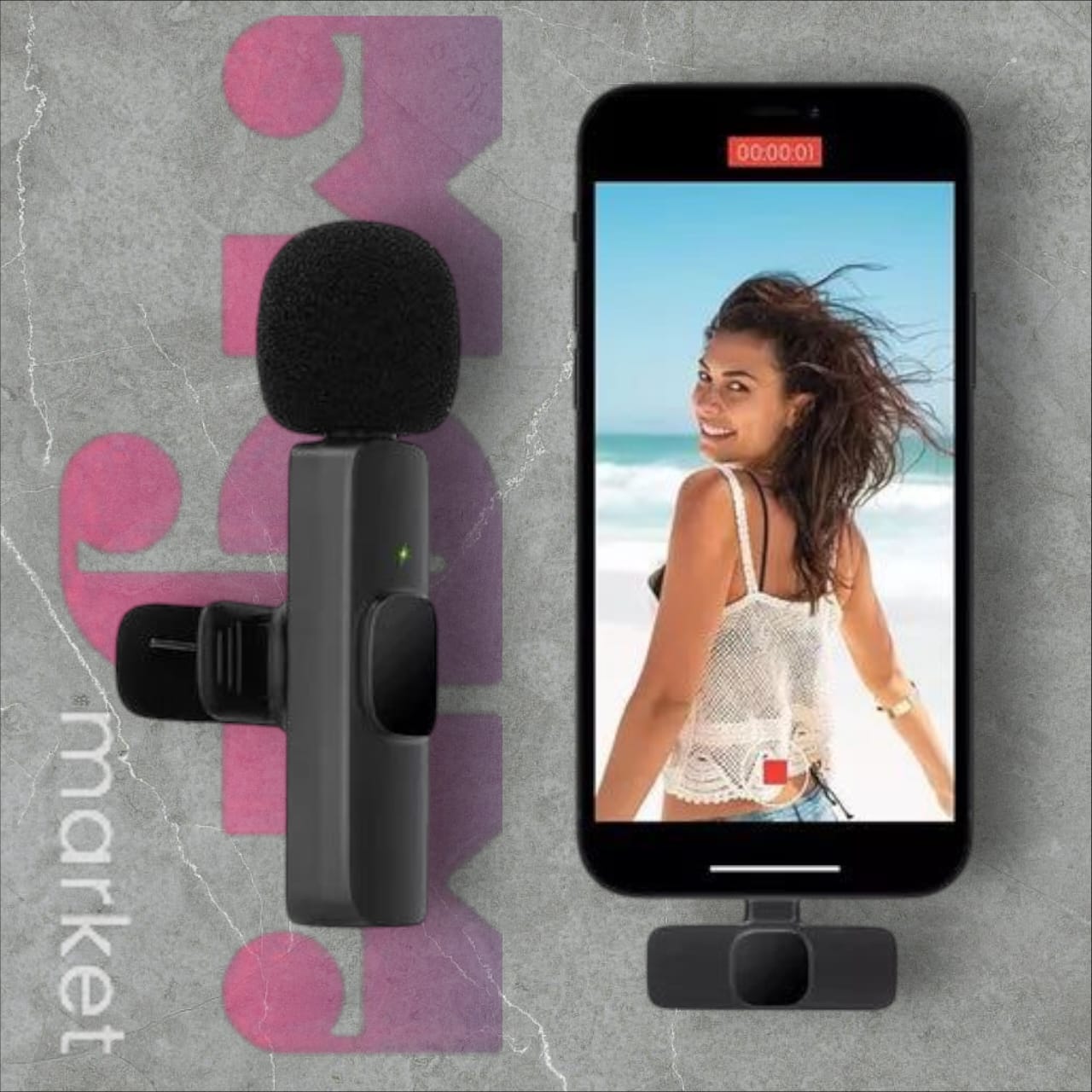 Microfono inalambrico - K8